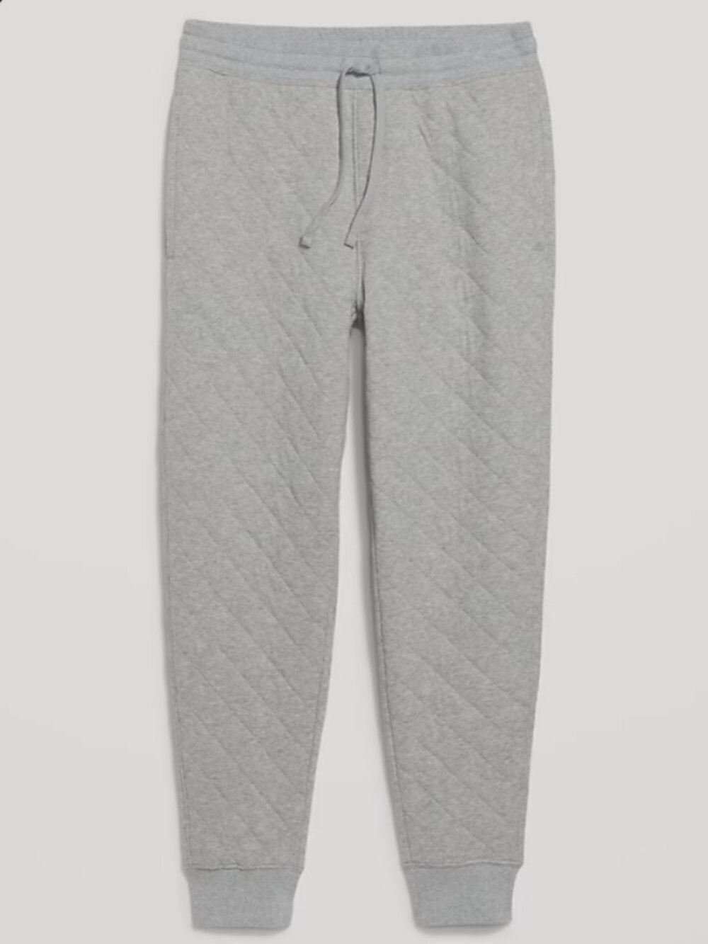 Old Navy Gray Quilted Jogger